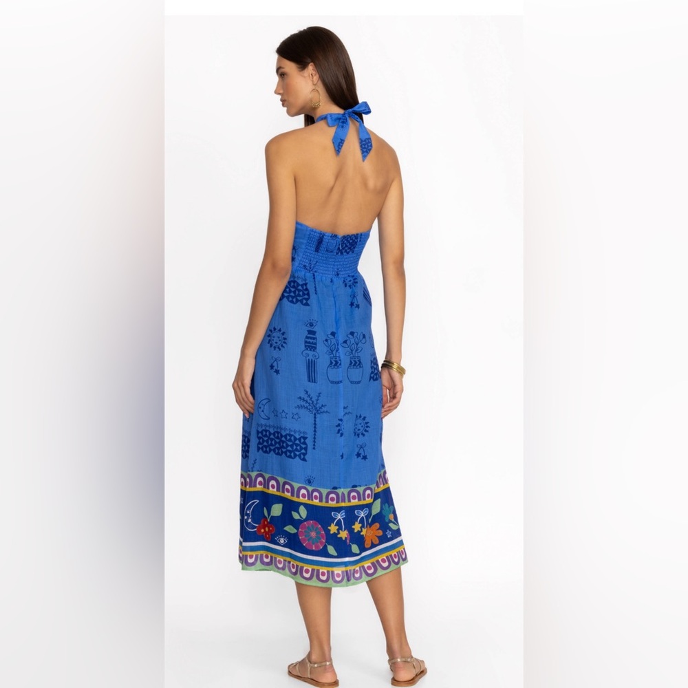 Johnny Was Zahar Halter Dress NWT